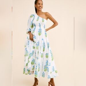 Anthropologie SZ Blockprints size Large Athena Maxi Dress